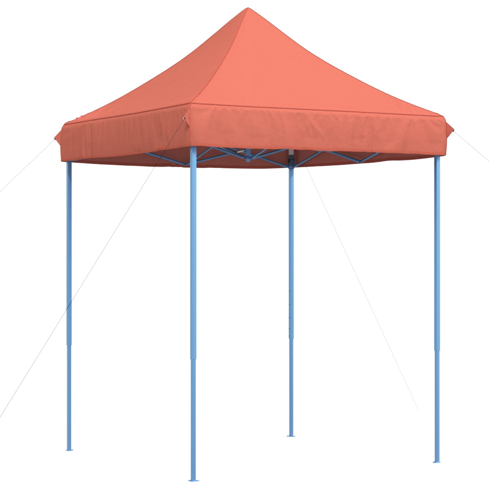 vidaXL Party-Zelt Terrakotta 200 x 200 x 306 cm Oxford-Stoff