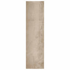 vidaXL Mittlerer Flor weicher und waschbarer Teppich HUARTE Sand