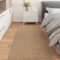vidaXL Bereichsteppiche Rechtwinklig AGIRA Natur 150 x 80 cm Polyester