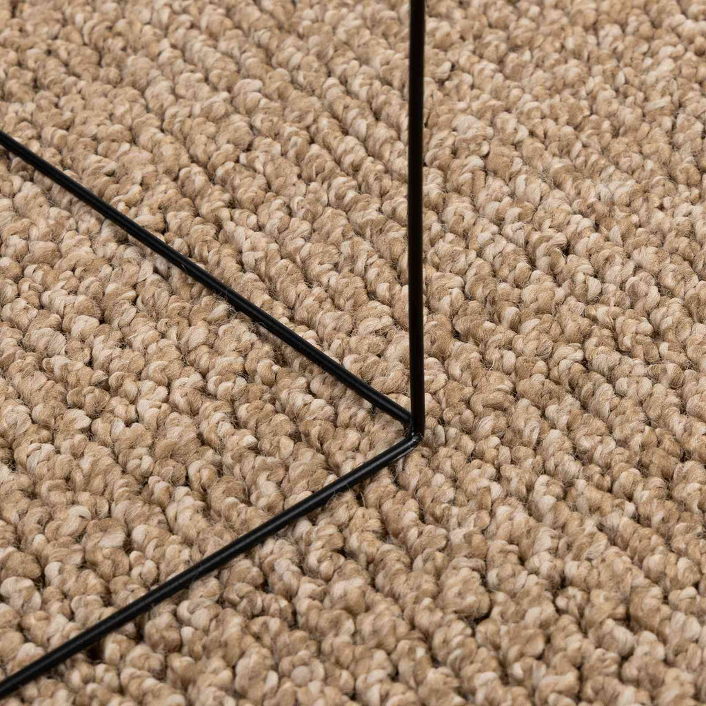 vidaXL Bereichsteppiche Rechtwinklig AGIRA Natur 170 x 120 cm