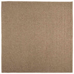 vidaXL Bereichsteppiche Quadratisch AGIRA Natur 120 x 120 cm Polyester