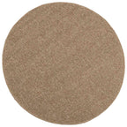 vidaXL Bereichsteppiche Rund AGIRA Natur Ø 120 CM Polyester
