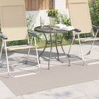vidaXL Bereichsteppiche Rechtwinklig FARO Creme 150 x 80 cm Polyester