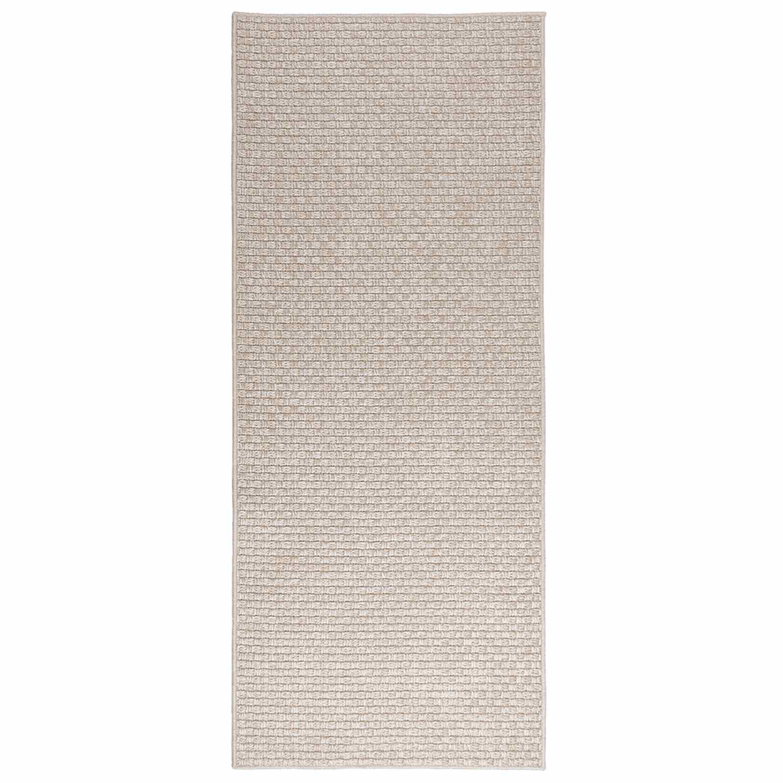vidaXL Bereichsteppiche Rechtwinklig FARO Creme 150 x 80 cm Polyester