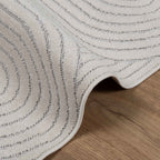 vidaXL Bereichsteppiche PALMERAS Creme 150 x 80 cm Polyester