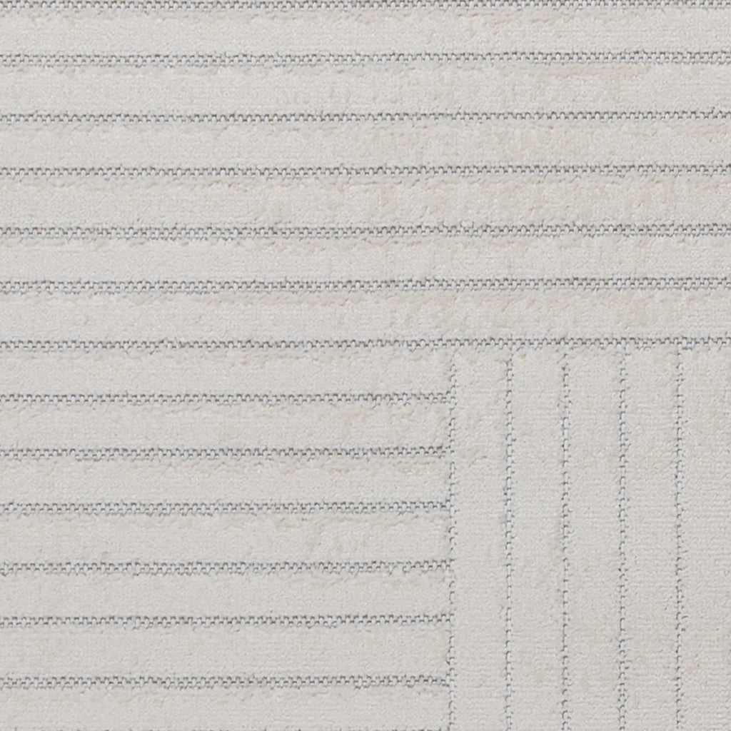 vidaXL Bereichsteppiche Rund PALMERAS Creme Ø 120 CM Polyester
