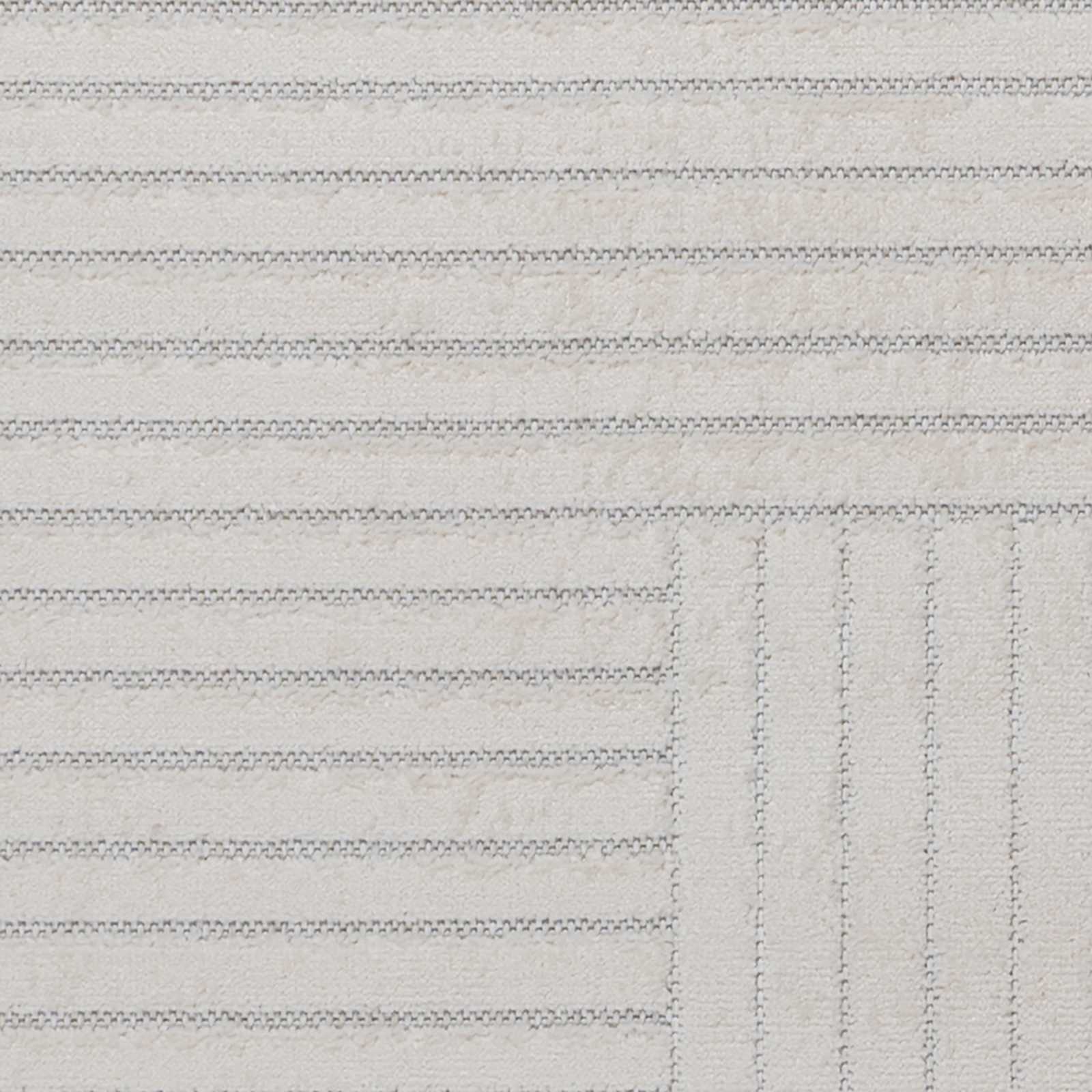 vidaXL Bereichsteppiche Rund PALMERAS Creme Ø 120 CM Polyester