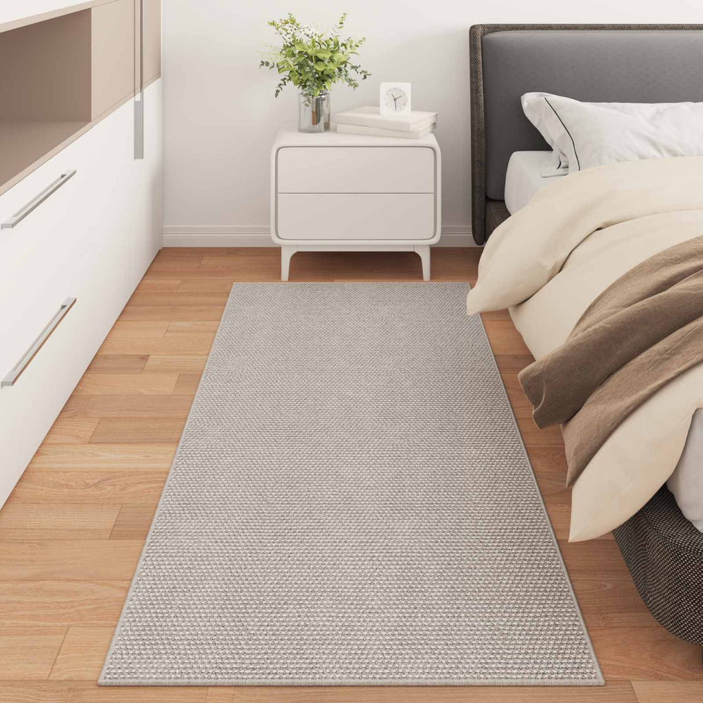 vidaXL Bereichsteppiche Rechtwinklig LUGO Creme 150 x 80 cm Polyester
