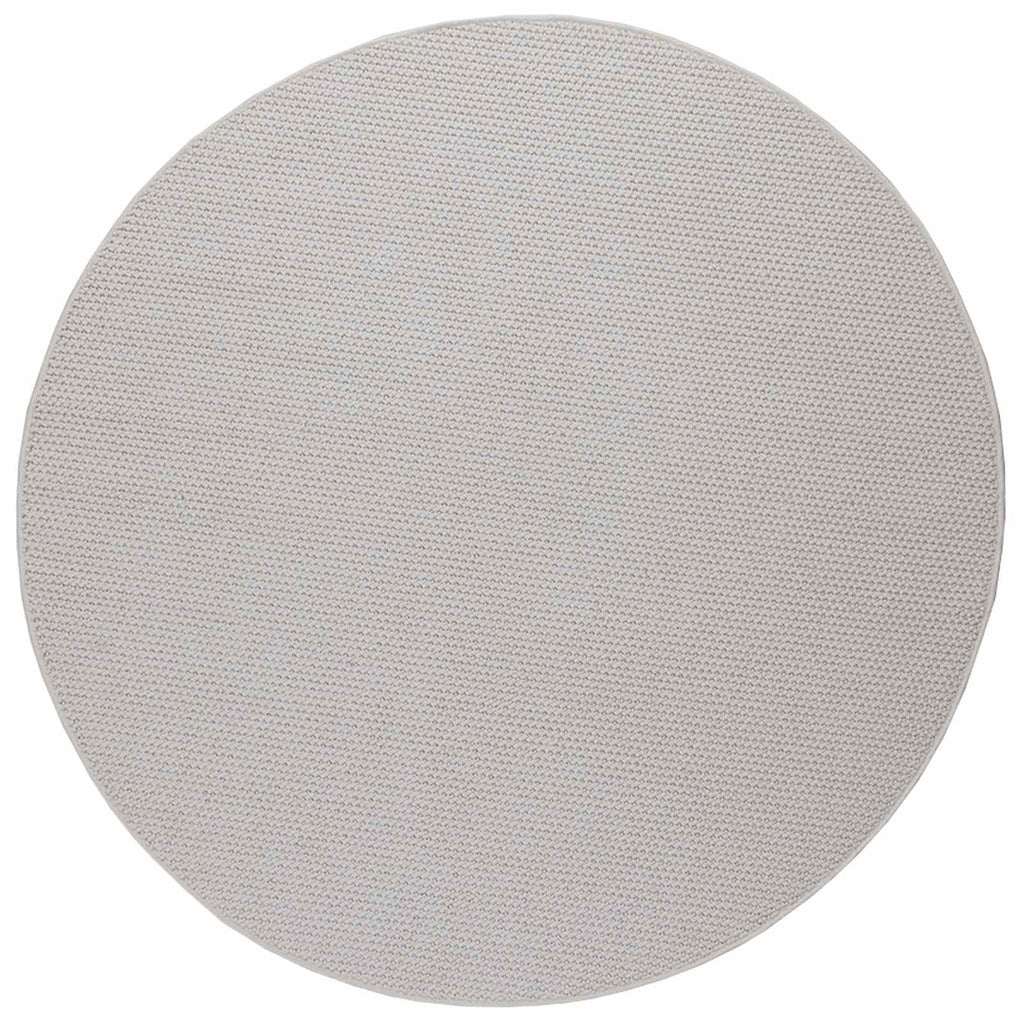 vidaXL Bereichsteppiche Rund LUGO Creme Ø 120 CM Polyester