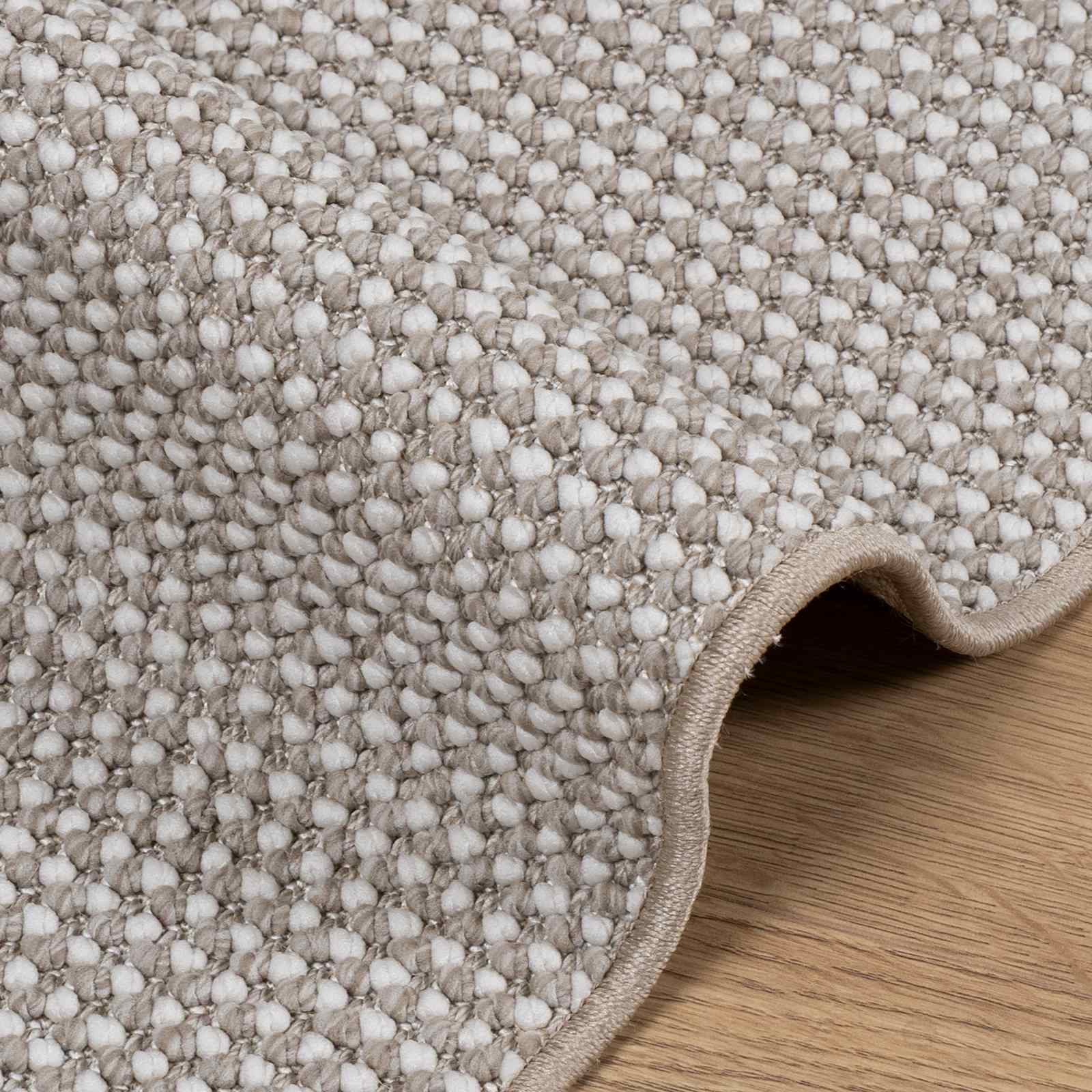 vidaXL Bereichsteppiche LUGO Creme und Taupe 150 x 80 cm Polyester