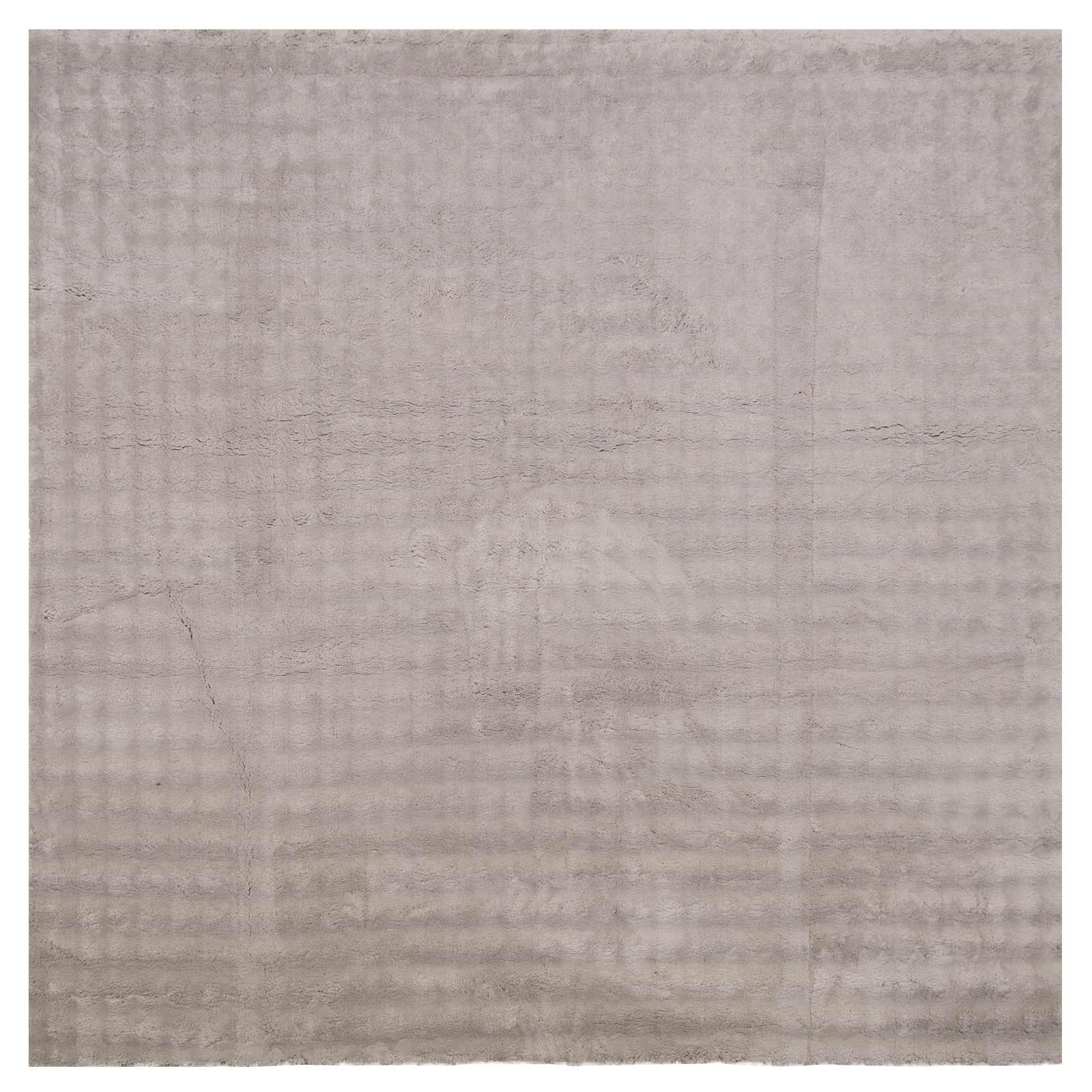 vidaXL Bereichsteppiche Quadratisch SIROLO Sand 120 x 120 cm Polyester