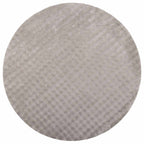 vidaXL Bereichsteppiche Rund SIROLO Sand Ø 120 CM Polyester