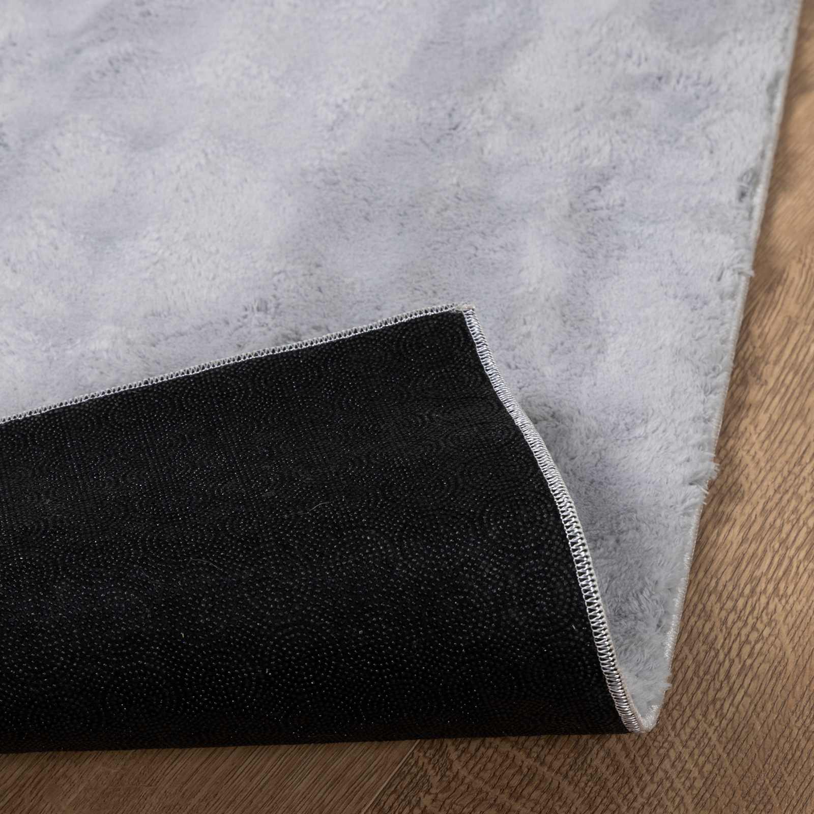 vidaXL Bereichsteppiche Rechtwinklig SIROLO Grau 150 x 80 cm Polyester