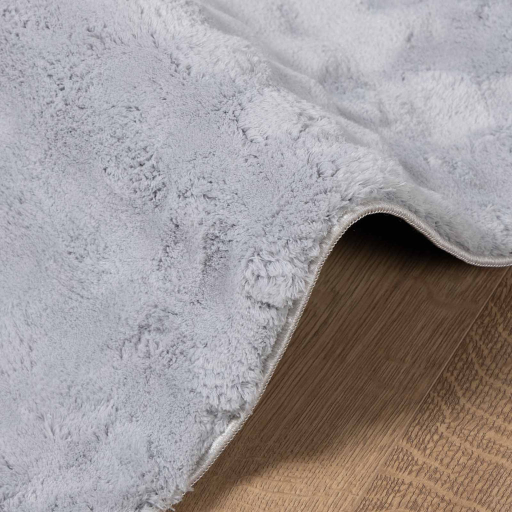 vidaXL Bereichsteppiche Rechtwinklig SIROLO Grau 150 x 80 cm Polyester