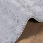 vidaXL Bereichsteppiche Rechtwinklig SIROLO Grau 150 x 80 cm Polyester