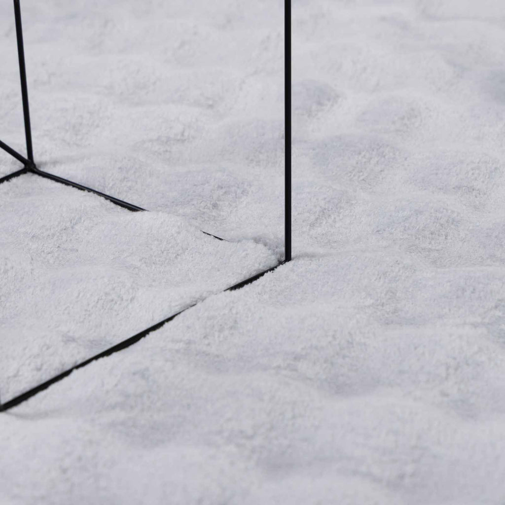 vidaXL Bereichsteppiche Rechtwinklig SIROLO Grau 150 x 80 cm Polyester
