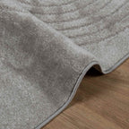 vidaXL Bereichsteppiche Quadratisch GALATI Grau 120 x 120 cm Polyester