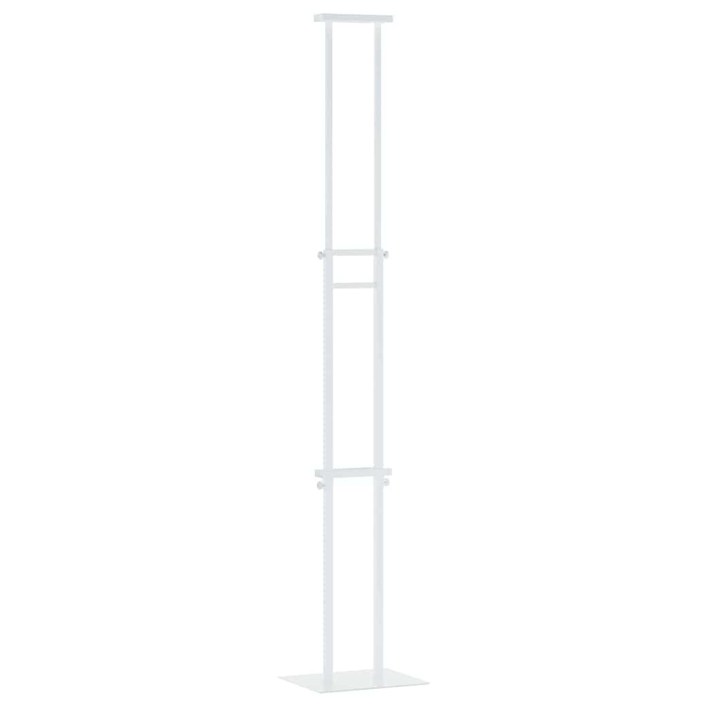 vidaXL Messestände 2 pcs Weiß 30 x 23,5 x 210 cm Stahl