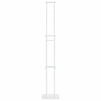 vidaXL Messestände 2 pcs Weiß 30 x 23,5 x 210 cm Stahl