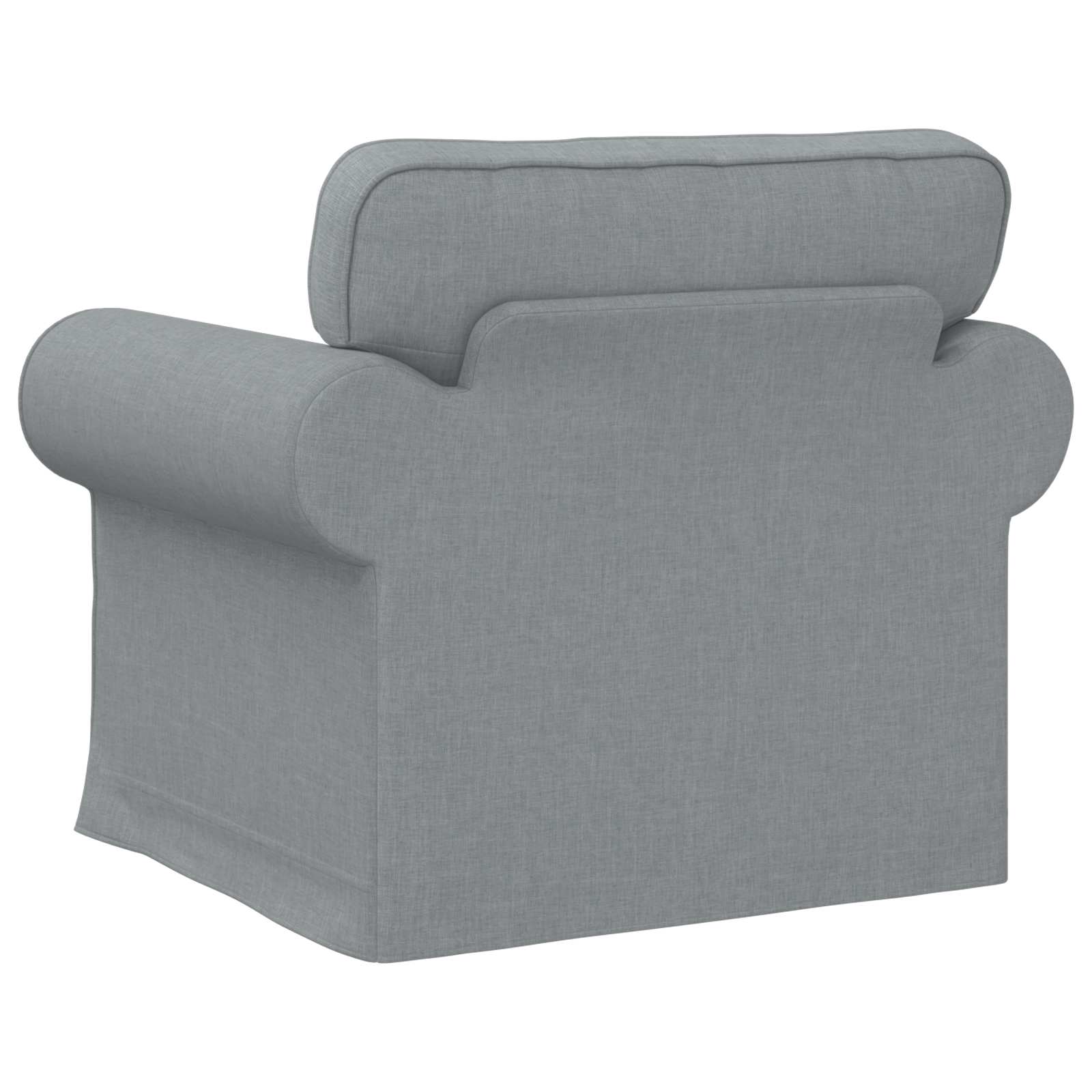 vidaXL Sofa Hellgrau 95 x 82 x 80 cm Stoff