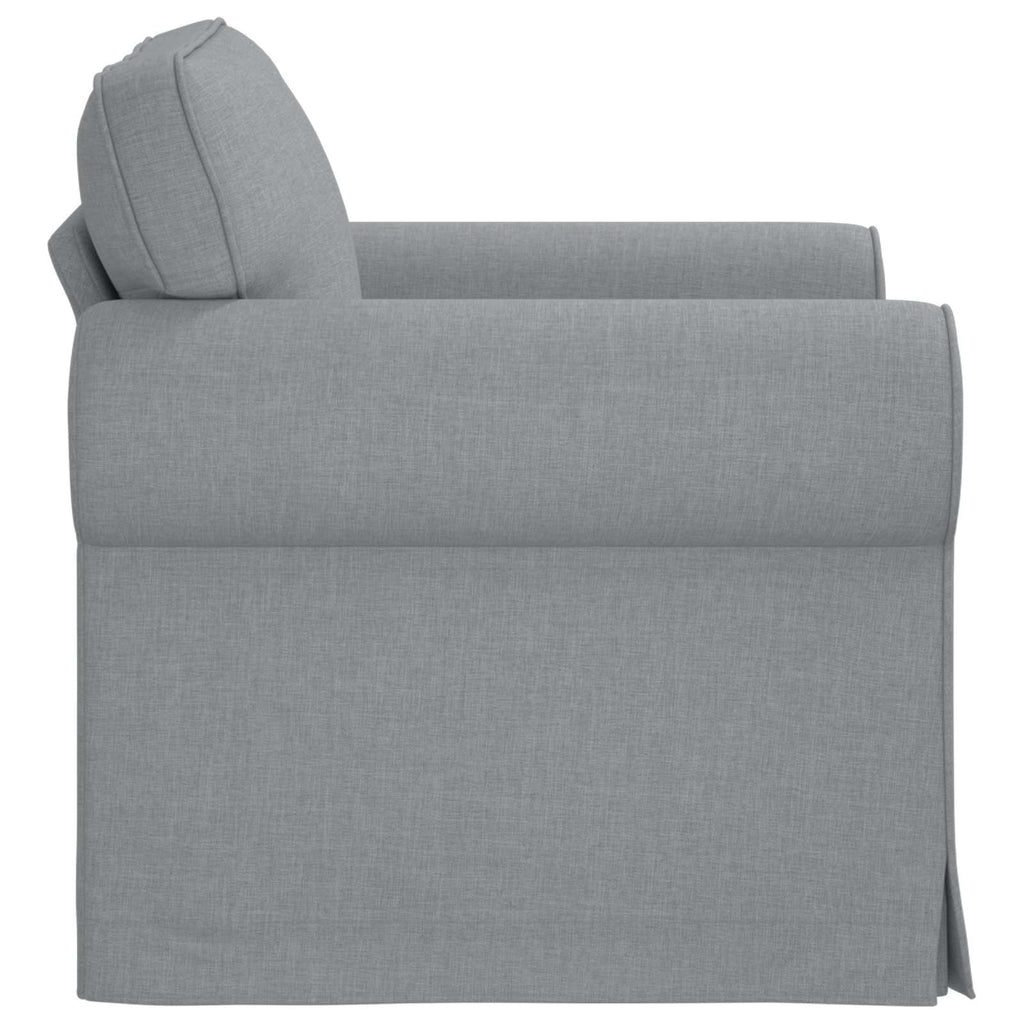 vidaXL Sofa Hellgrau 95 x 82 x 80 cm Stoff