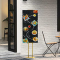 vidaXL Messestände Weiß 30 x 23,5 x 210 cm Stahl