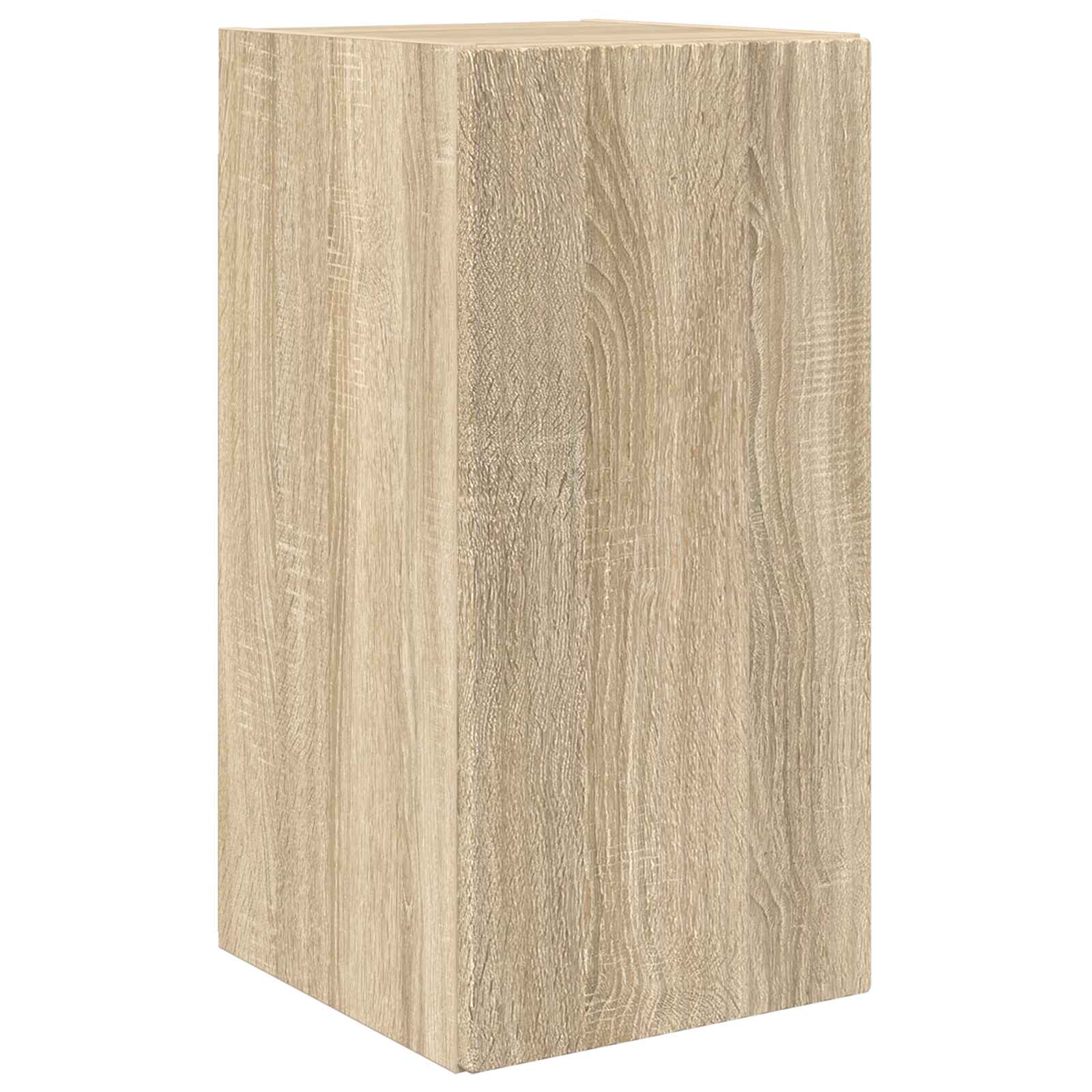 vidaXL TV-Schrankset Wandmontiert 2 pcs Sonoma-Eiche Holzwerkstoff