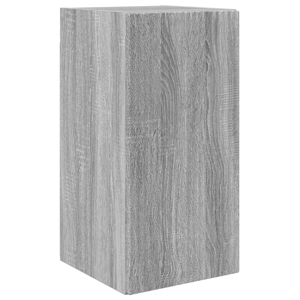 vidaXL TV-Schrankset Wandmontiert 2 pcs Graues Sonoma Holzwerkstoff