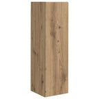 vidaXL TV-Schrankset Wandmontiert 3 pcs Artisan-Eiche Holzwerkstoff