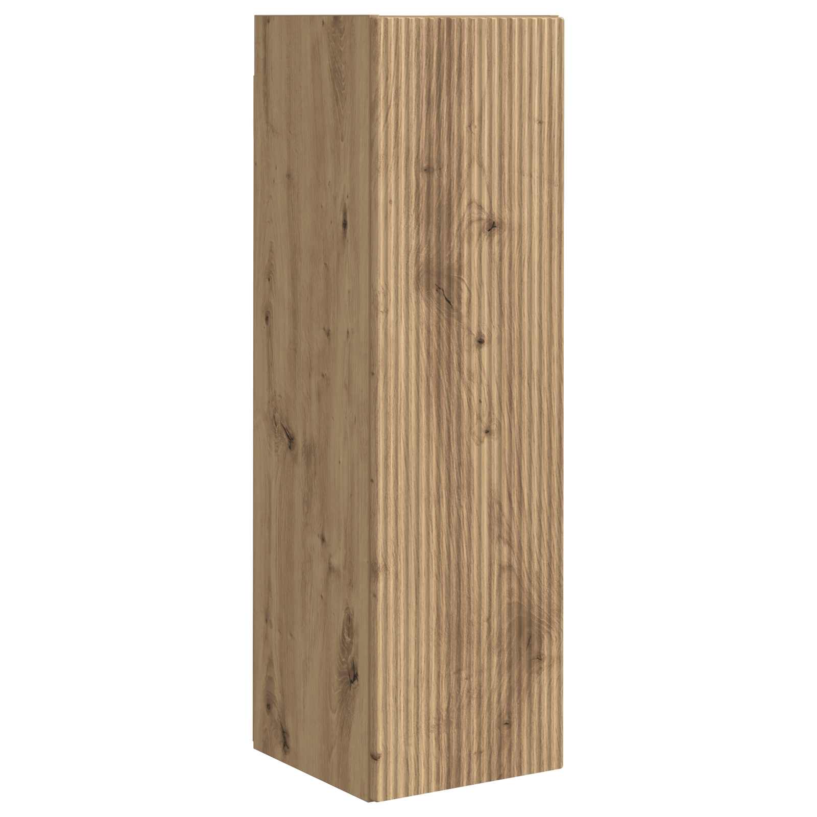 vidaXL TV-Schrankset Wandmontiert 3 pcs Artisan-Eiche Holzwerkstoff
