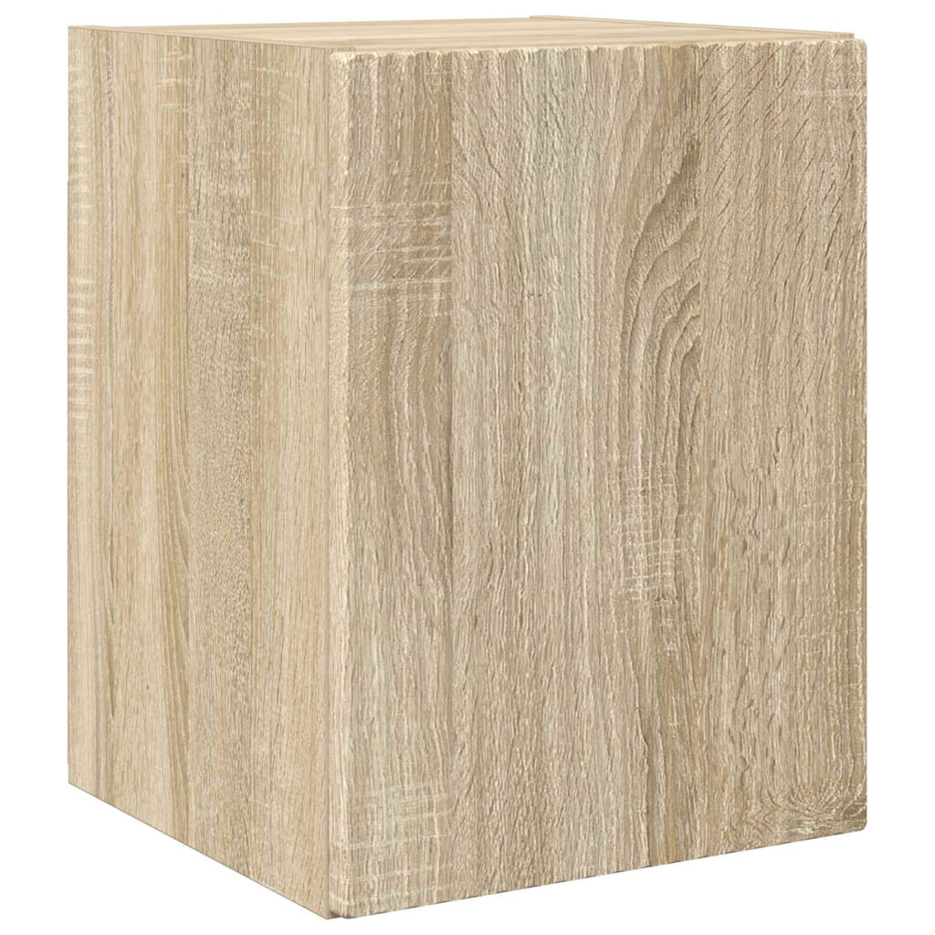 vidaXL TV-Schrankset Wandmontiert 5 pcs Sonoma-Eiche Holzwerkstoff