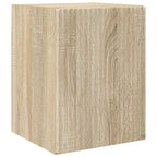 vidaXL TV-Schrankset Wandmontiert 5 pcs Sonoma-Eiche Holzwerkstoff