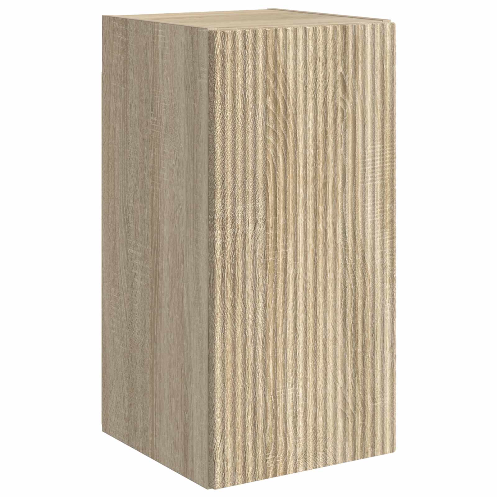 vidaXL TV-Schrankset Wandmontiert 6 pcs Sonoma-Eiche Holzwerkstoff