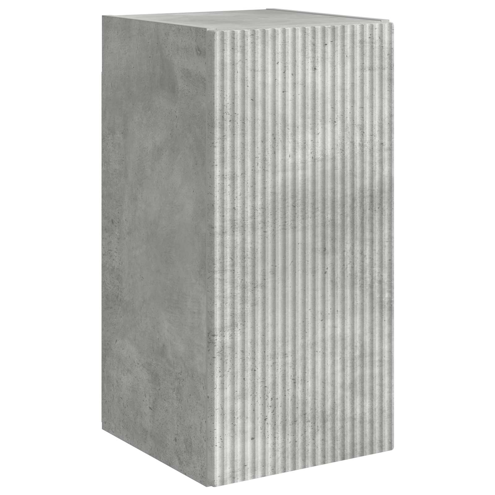 vidaXL TV-Schrankset Wandmontiert 6 pcs Beton Grau Holzwerkstoff