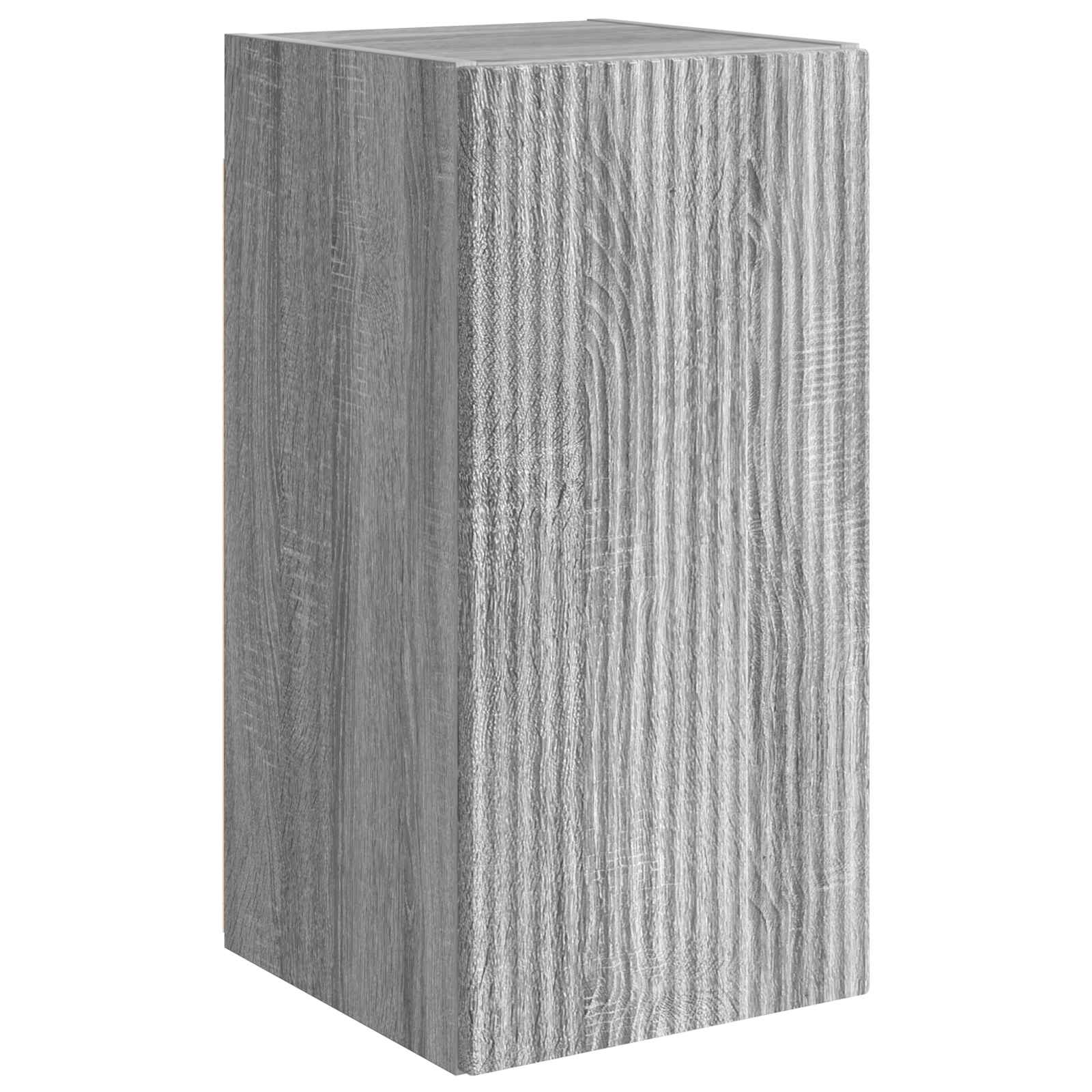 vidaXL TV-Schrankset Wandmontiert 6 pcs Graues Sonoma Holzwerkstoff