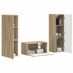 vidaXL TV-Schrankset 5 pcs Sonoma-Eiche Holzwerkstoff