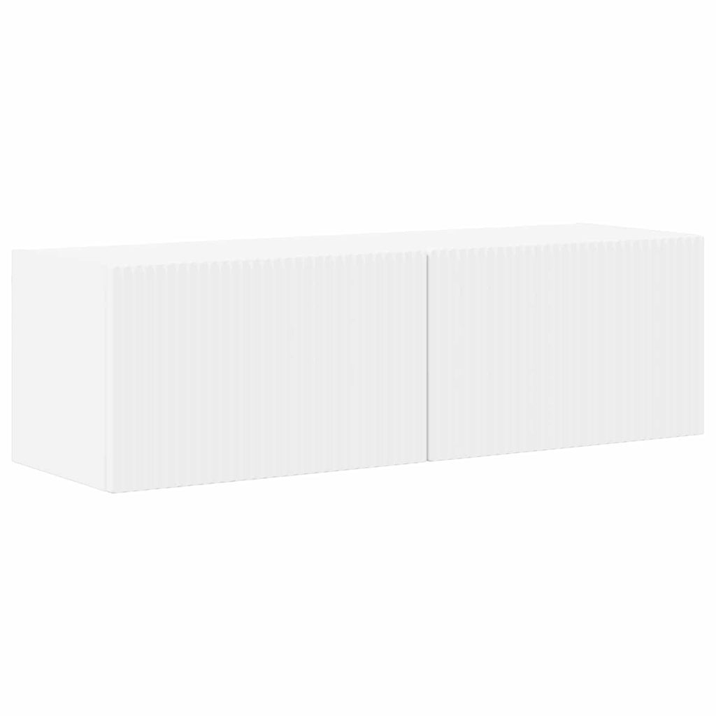 vidaXL TV-Schrankset 4 pcs Weiß Holzwerkstoff