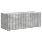 vidaXL TV-Schrankset 4 pcs Beton Grau Holzwerkstoff