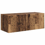 vidaXL TV-Schrankset 4 pcs Altholz Holzwerkstoff