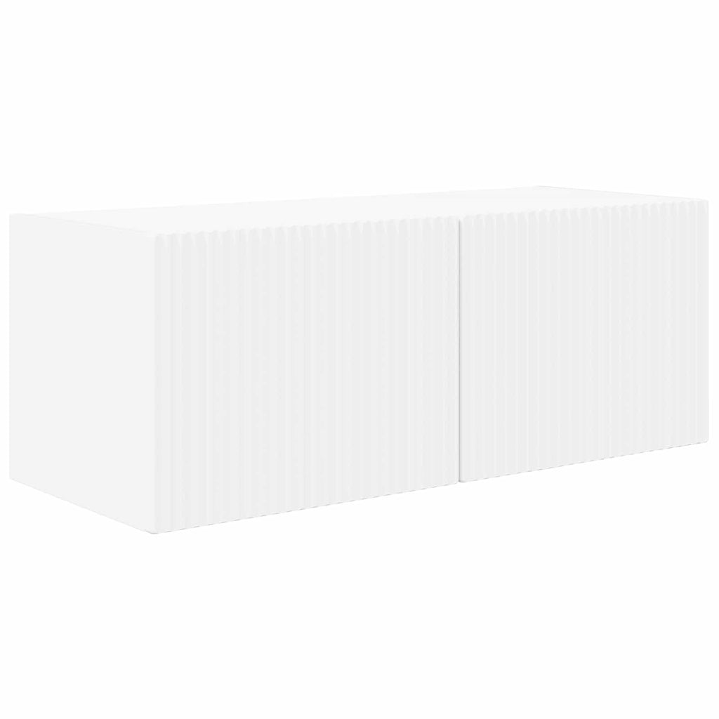 vidaXL TV-Schränk 8 pcs Weiß