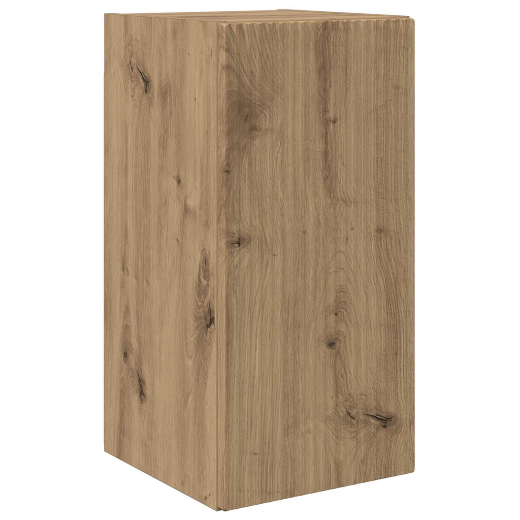 vidaXL TV-Schrankset 4 pcs Artisan-Eiche Holzwerkstoff