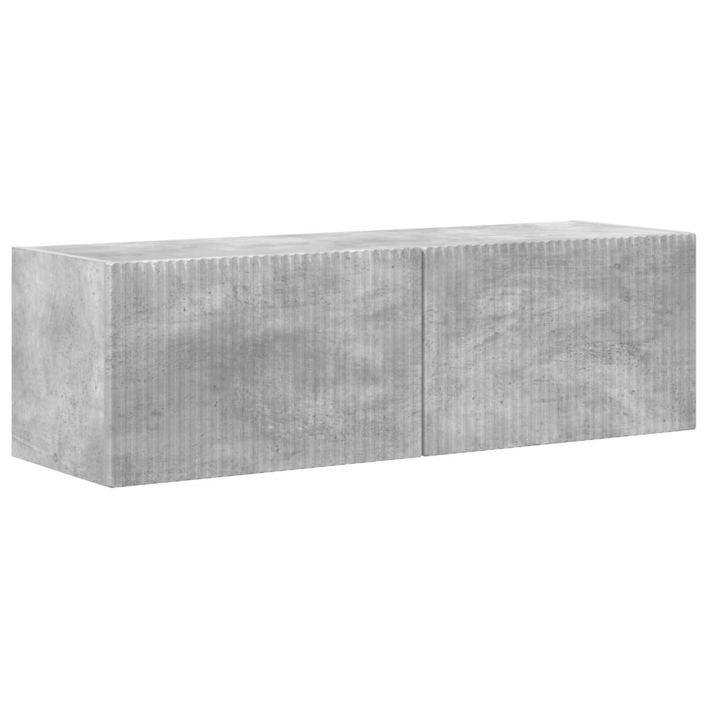 vidaXL TV-Schränk 5 pcs Beton Grau