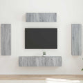 vidaXL TV-Schränk 5 pcs Graues Sonoma