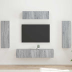 vidaXL TV-Schränk 5 pcs Graues Sonoma