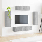vidaXL TV-Schränk 5 pcs Graues Sonoma