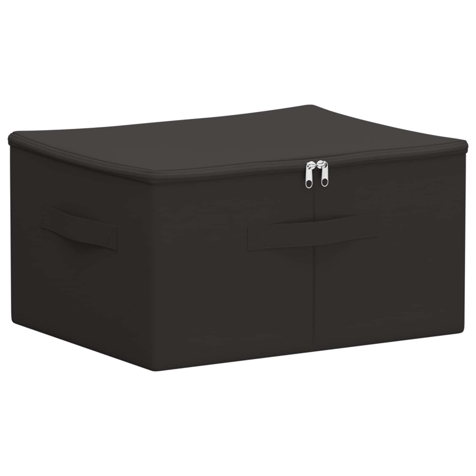 vidaXL Aufbewahrungsbox Anthrazit 43 x 34 x 23 cm Vliesstoff
