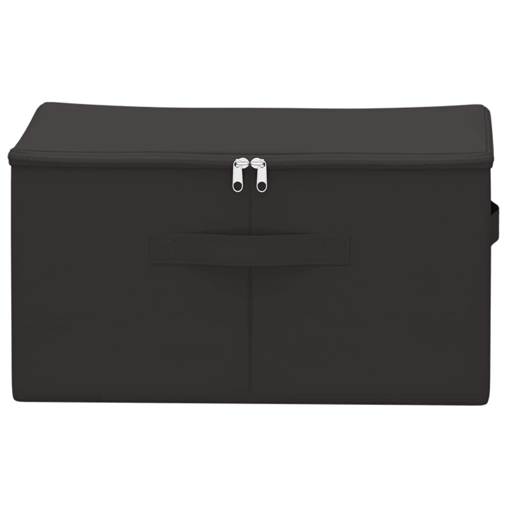 vidaXL Aufbewahrungsbox 6 pcs Anthrazit 43 x 34 x 23 cm Vliesstoff