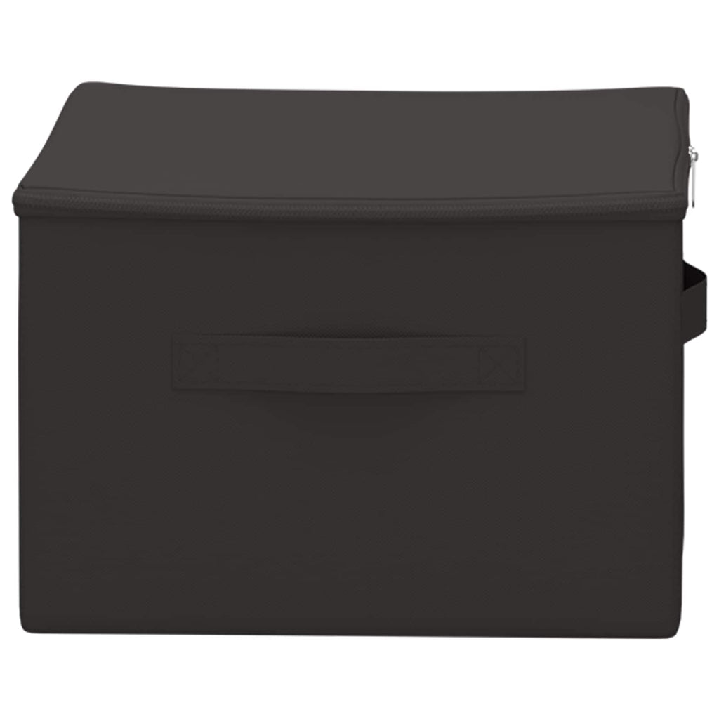 vidaXL Aufbewahrungsbox 6 pcs Anthrazit 43 x 34 x 23 cm Vliesstoff