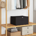 vidaXL Aufbewahrungsbox 24 pcs Anthrazit 43 x 34 x 23 cm Vliesstoff