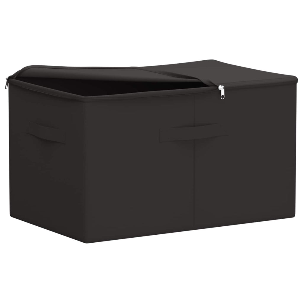 vidaXL Aufbewahrungsbox 2 pcs Anthrazit 55 x 35 x 32 cm Vliesstoff